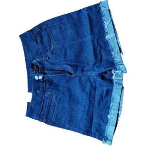 Women's Blue Denim Shorts